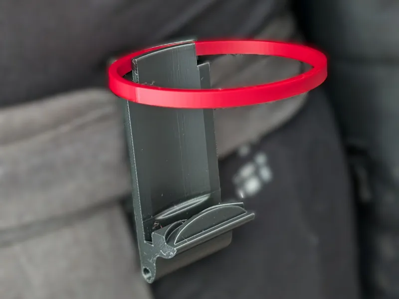 Hold my beer secured with clip