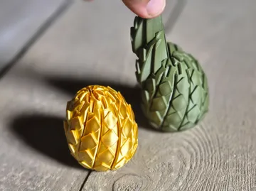 Objeto manipulable: Spiral Dragon Egg Fidget — vista de referencia 5