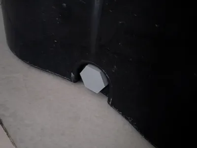Mop Bucket Drain Seal Plug | Parametric