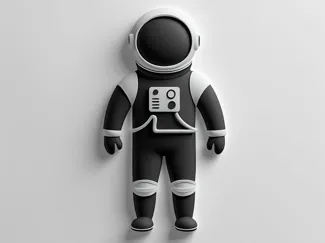 Astronaut Man by Nagoh Creative 2.0
