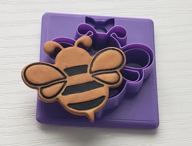 Bee Polymer Clay Earring Cutter