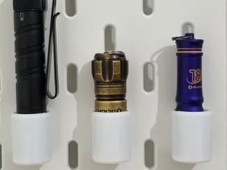 Olight i3t/i3e/i18 flashlight holder for SKADIS