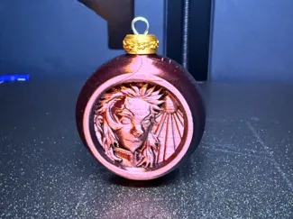 Rengoku Demon Slayer Christmas Ornament