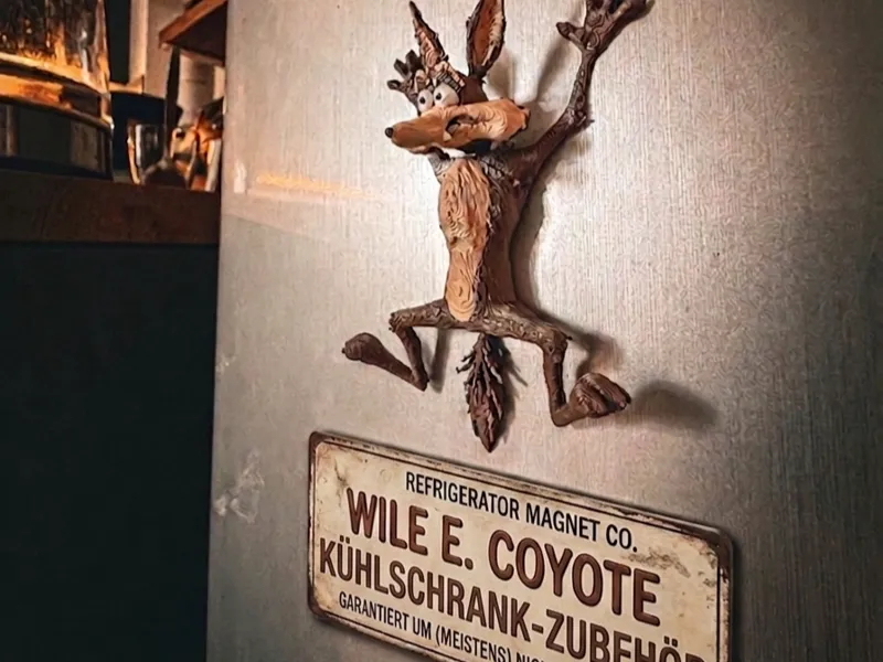 Wile E. Coyote Fridge Magnet