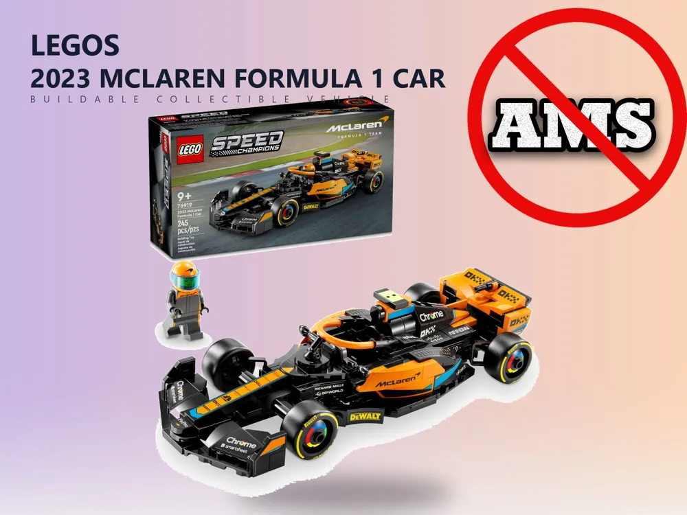 2023 McLaren Formula 1 Car - Legos Set 76919 - Free 3D Print Model ...