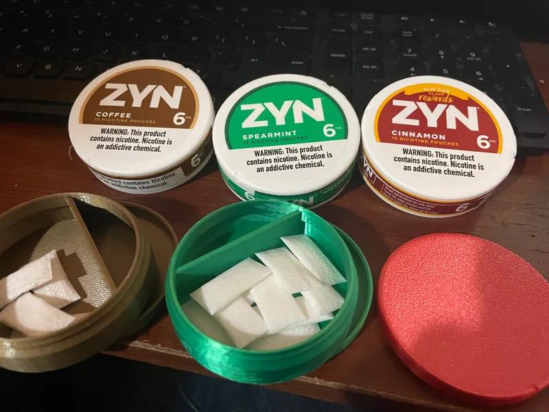 Zyn Container Divided