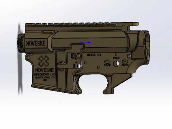 NOVESKE N4 GBB MWS上下机匣