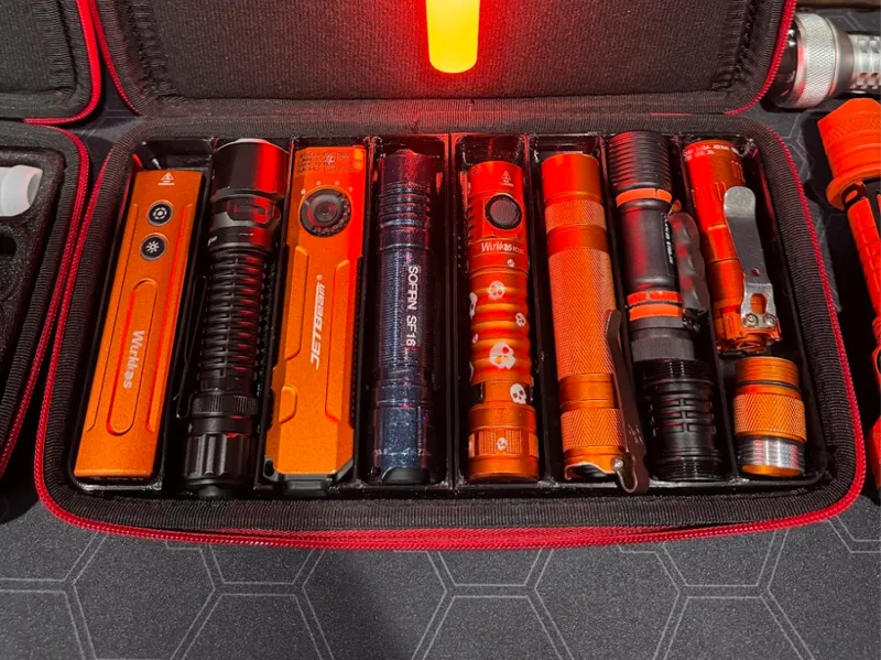 SIQUK Case TPU Insert – Vertical Flashlight Fit