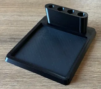 Desktop Pen + Notepad Paper Holder