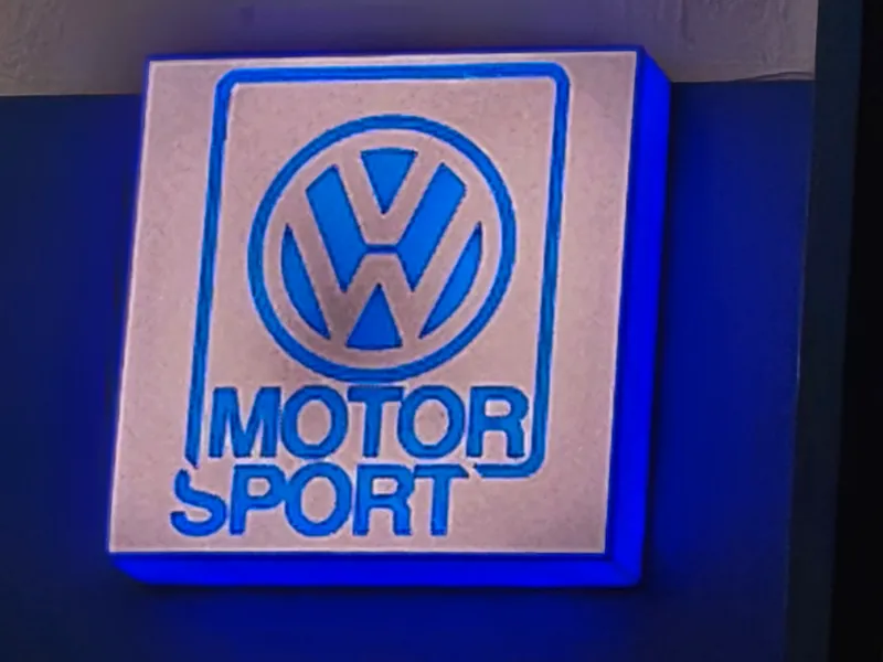 VW-Motorsport Lampe