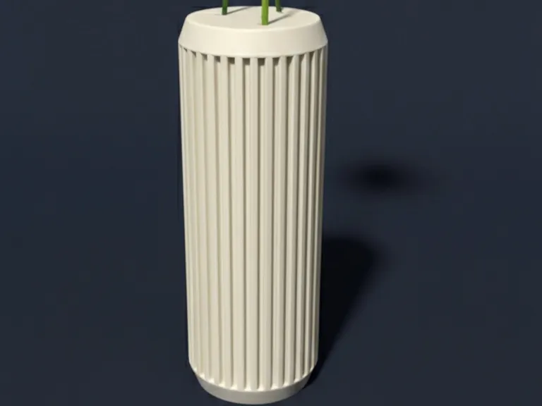 Vaso tondo japandi - fiori finti - Vase - minimal