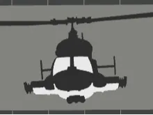 Airwolf Keychain