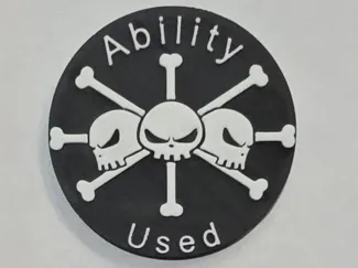 One Piece TCG Blackbeard Ability Used Token