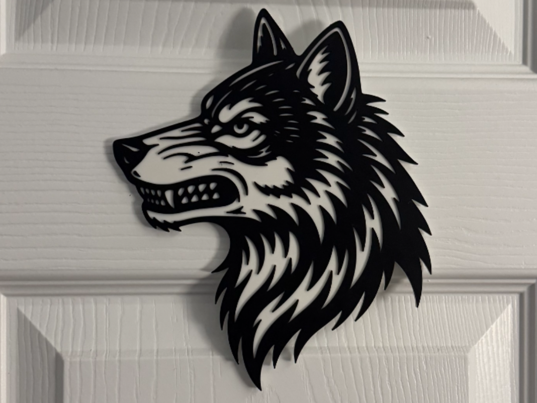 WOLF WALL ART