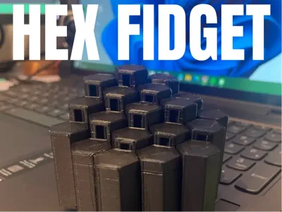 Flexy hexagon fidget