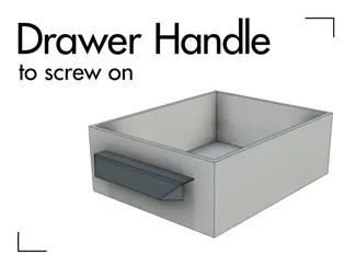 Drawer Handle to screw on