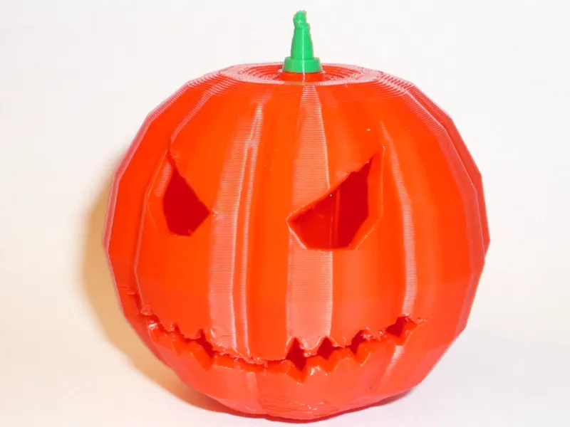low-poly Pumpkin