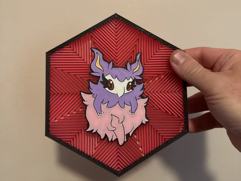 #683 Aromatisse Hex wall Art
