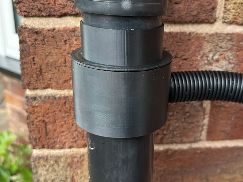 Water Butt Rainwater Diverter 68mm Drainpipe