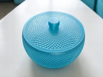 Organizador: 178mm镂空收纳盒带盖(Hollow storage box with lid) — vista de referencia 3