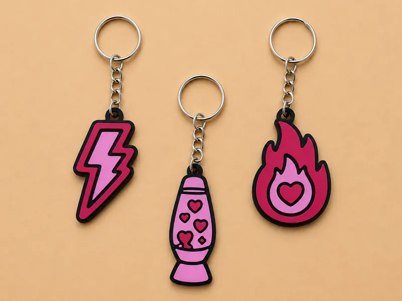 Cute Aesthetic Keychains - Pack 3