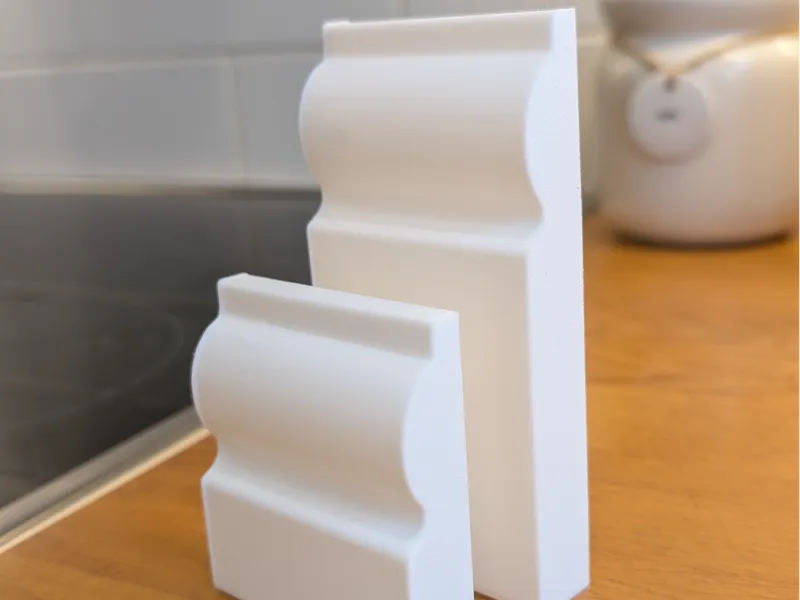 Torus Skirting and Architrave Sample Good Home B&Q