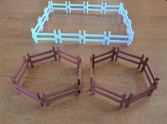 Fence (snap-together and rotate easily)