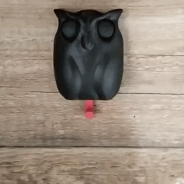 Magic Owl - Wall key holder view 2
