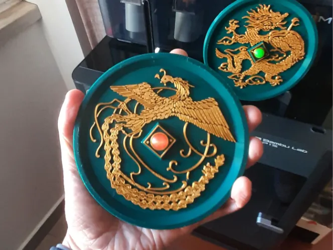 Shenmue Dragon & Phoenix Mirror.