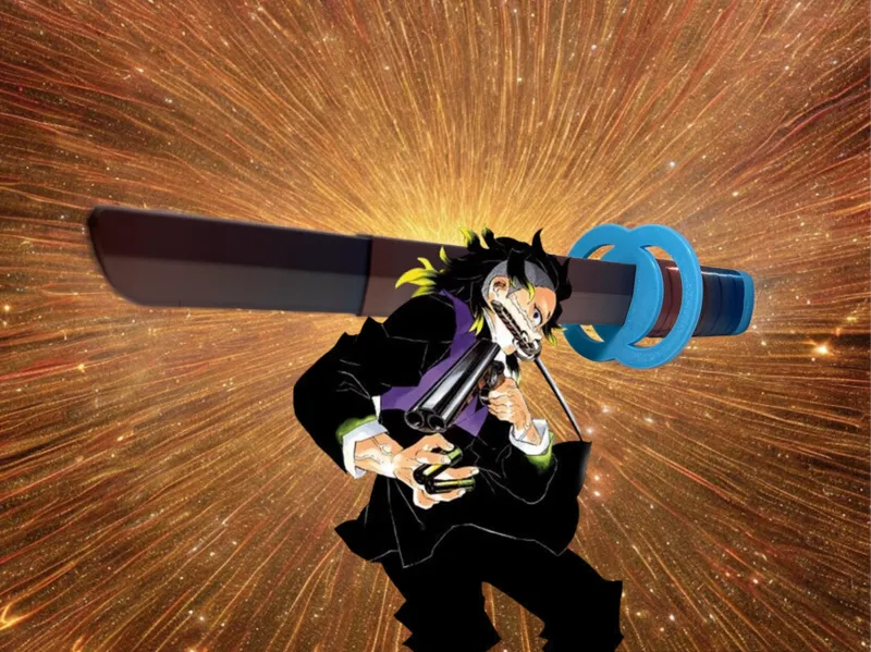 Tsuba Genya Samurai Sword mini
