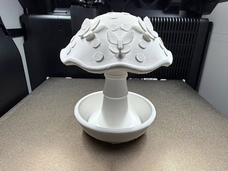 Enchanted Forest Mushroom Trinket Bowl