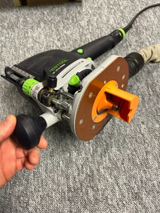 Dust cap for router