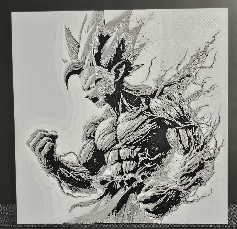 Groot X DBZ hue forge 4 colors