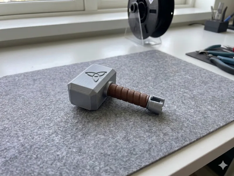 Mjolnir Keychain 