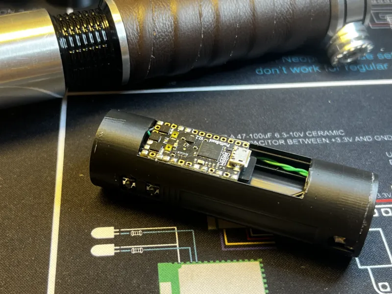 Saberforge Xiphos Lightsaber Chassis (Proffie)