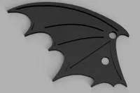 Ailes de chauve-souris pour chaussures - Halloween — photo 5