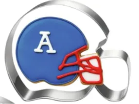 Football Helmet Cookie Cutter
