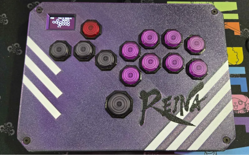 OSM mini Reina 13 button leverless