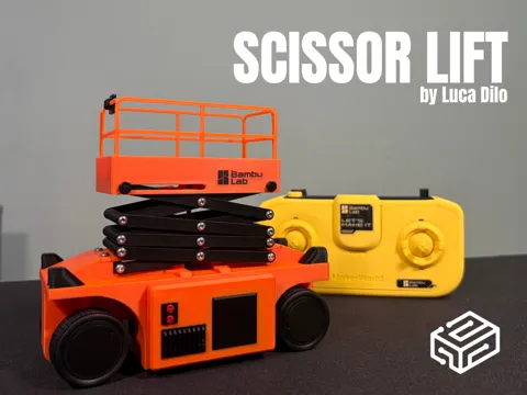 Modelo para impresión 3D: Cyberbrick Scissor Lift — referencia de MakerWorld