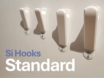 Adhesive Wall Hook - Standard