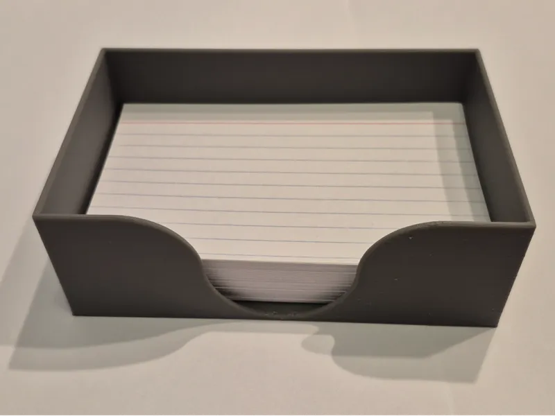 Index Card Holder
