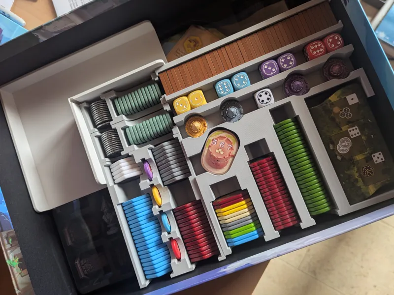 Castles of Burgundy Special Edition Acrylic Insert