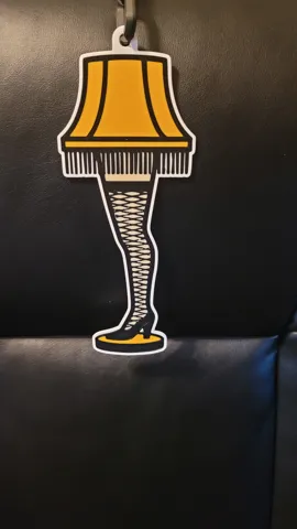 Leg Lamp Pendant and Earrings view 3