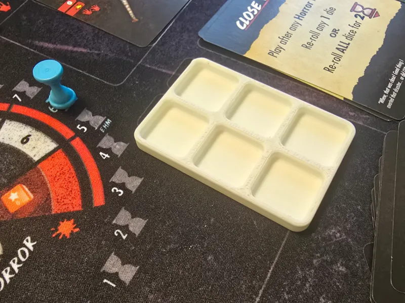FINAL GIRL SIX DICE TRAY