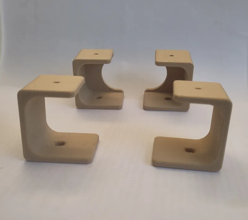 Minimal Under Desk Laptop Mount various sizes