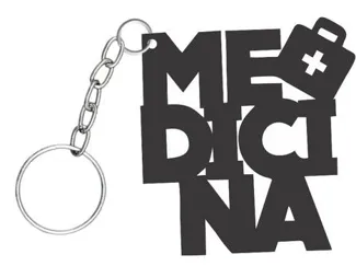 Chaveiro de Medicina - Acessório Profissional