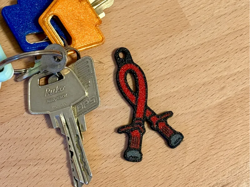 Fire Fighter Cancer Ribbon