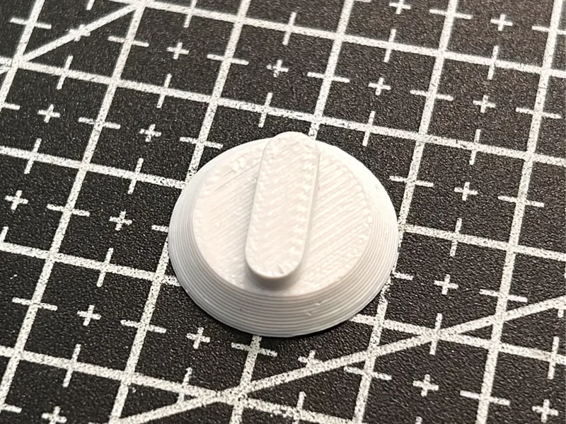 negative part (hole) template IKEA Skadis T-Clip
