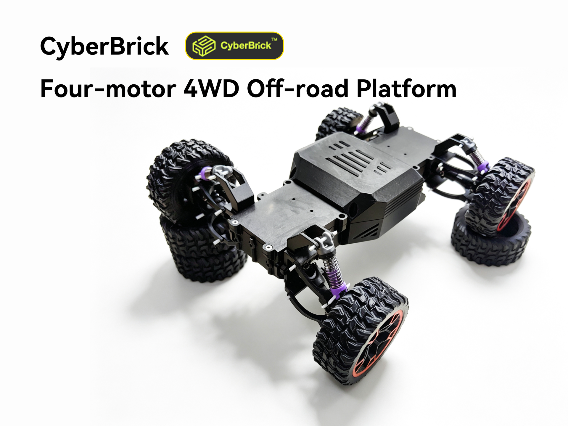 CyberBrick Four-motor 4WD Off-road Platform