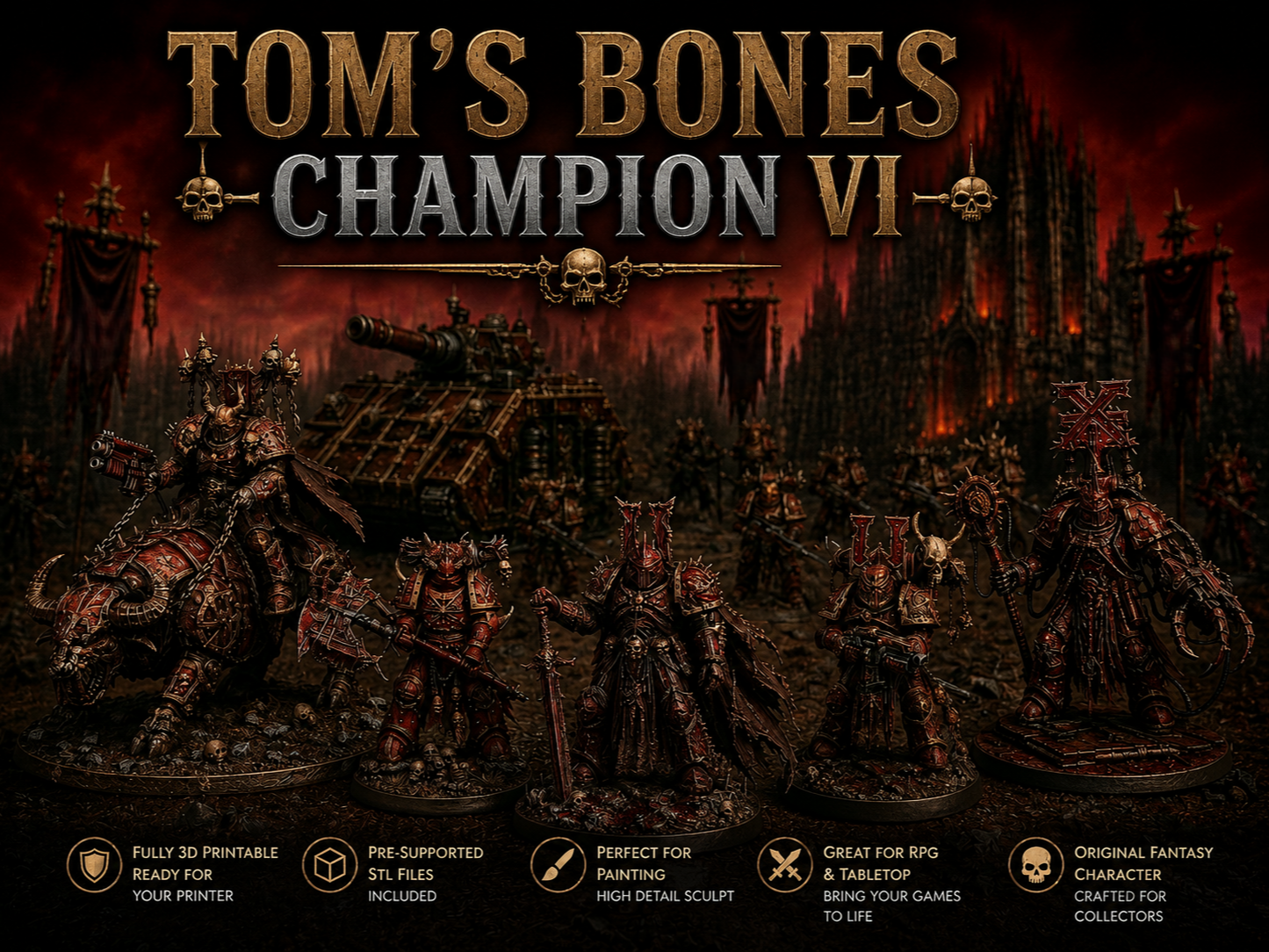 Tom's Bones Champion VI